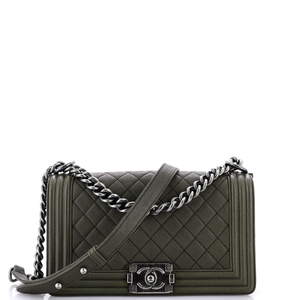 Chanel Old Medium Boy Flap Bag